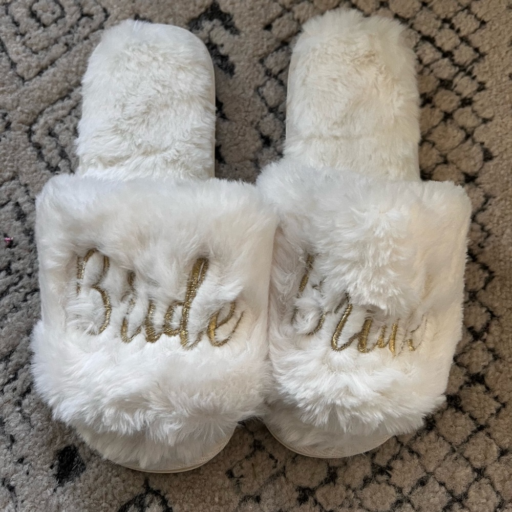 Bridal Bride Slippers